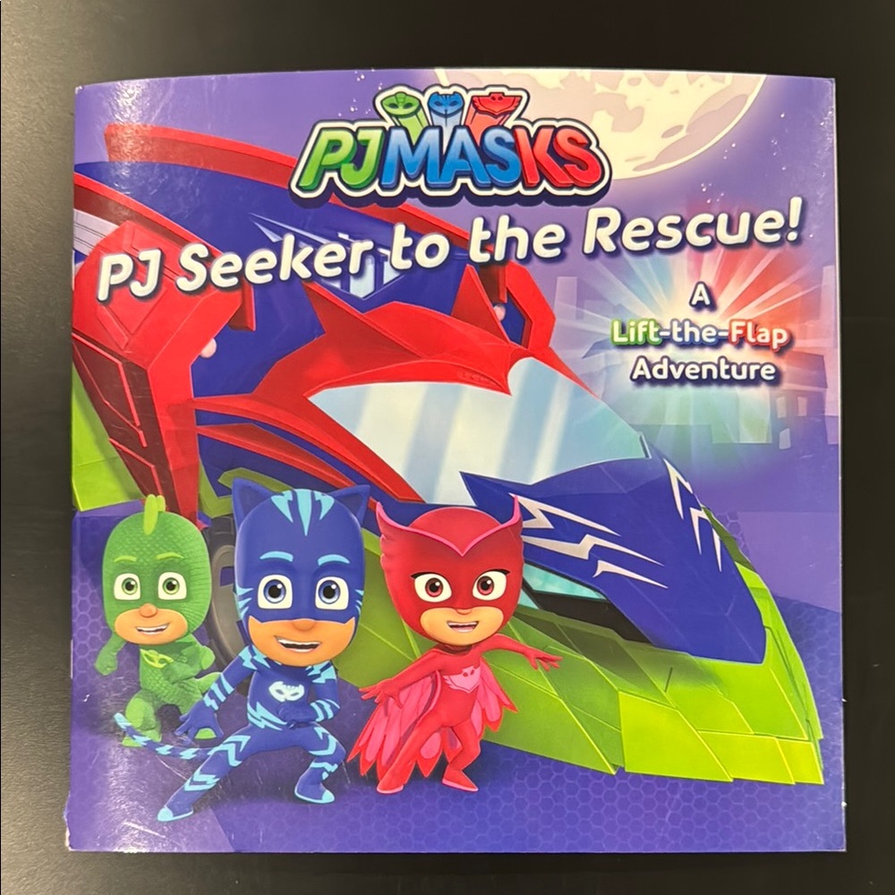 PJ Masks: PJ Seeker to the Rescue! - A Softcover Lift-the-Flap Children’s Book